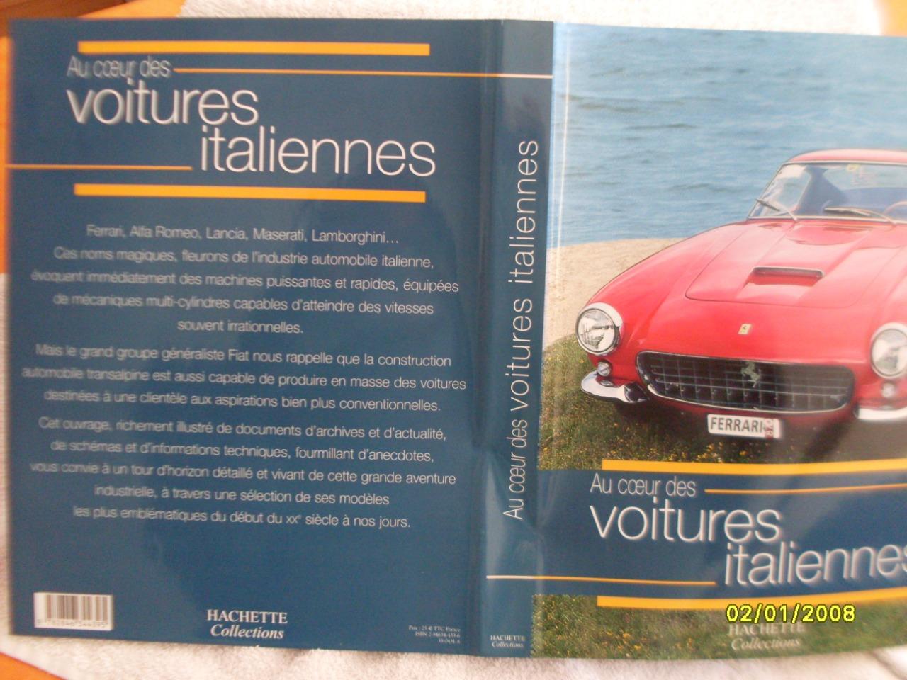 Livre auto Au coeur des voitures italiennes LesAnciennes.com