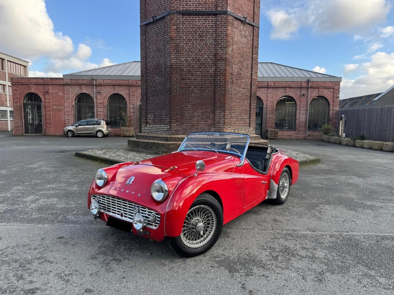 TRIUMPH TR3A 100CV Overdrive - 1961 LesAnciennes.com