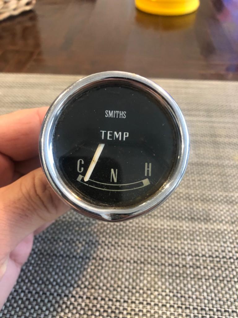 Jauge de température smiths MG MGB mini LesAnciennes.com