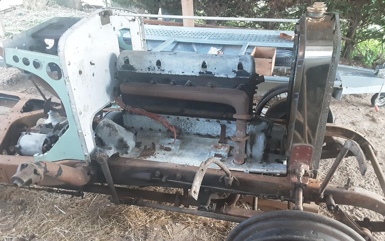 Châssis DELAGE DM Châssis 1929 chapron LesAnciennes.com