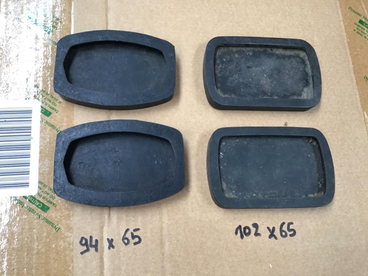 Accessoire Auto Cayenne LHD Couvre-pédales Porsche Cayenne 2008-2018 - Lot De 2 En Aluminium Et Caoutchouc Pédalier Acier Inoxydable