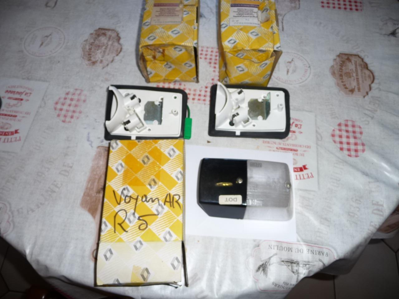 Feux AR PLAQUE IMMATRICULATION RENAULT 5 LesAnciennes.com