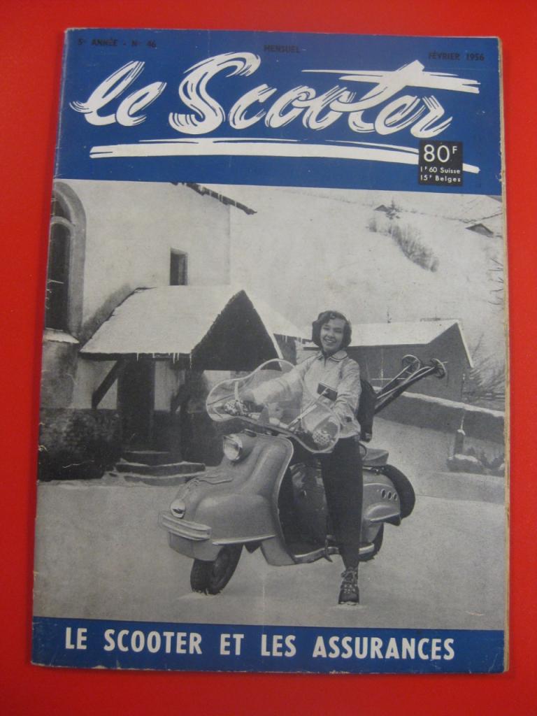 Revue "Le Scooter, N° 46 du 2/56 LesAnciennes.com