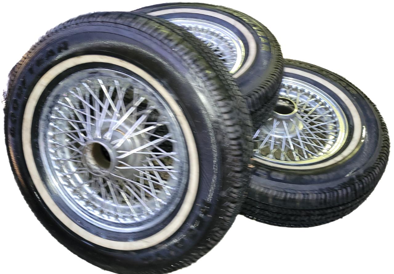 JANTES RAYONS CHROMÉ JAGUAR Type E ET MK2 LesAnciennes.com