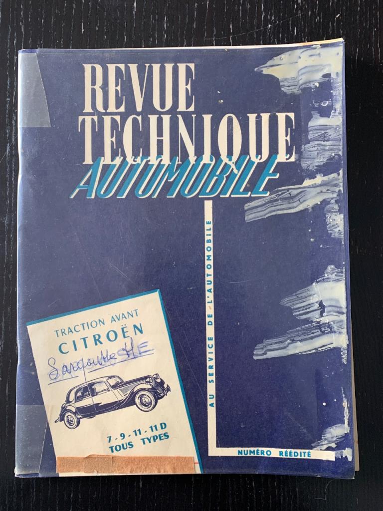 Revue technique Citroën traction LesAnciennes.com