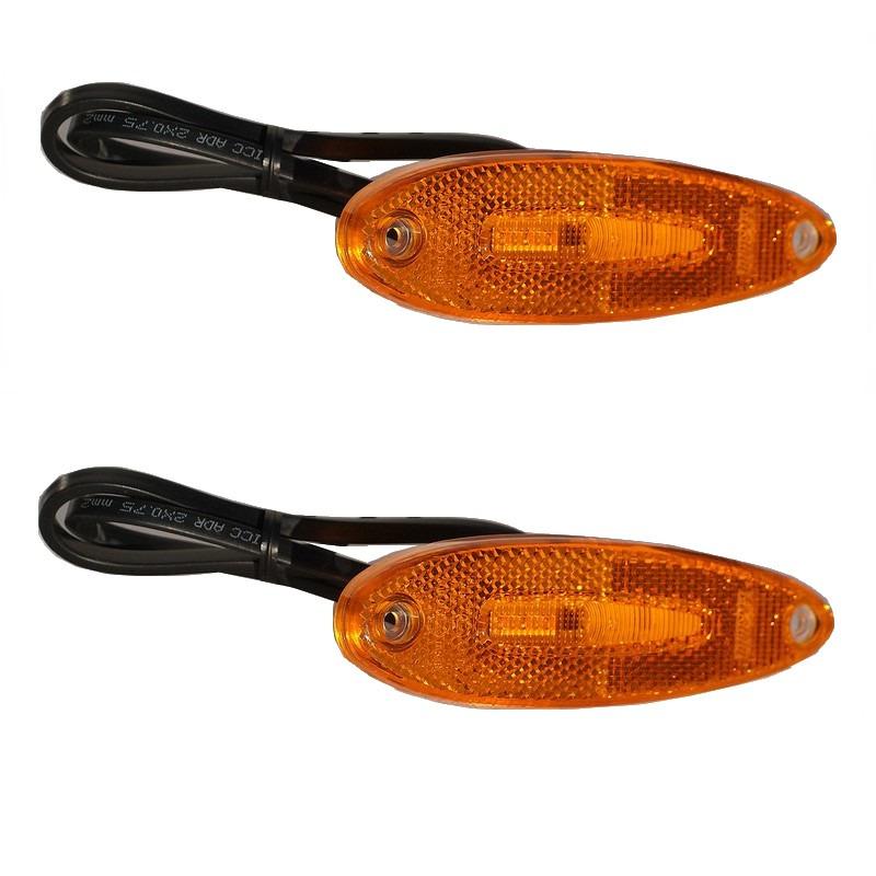 Jeu de 2 répétiteurs latéraux à LED LesAnciennes.com