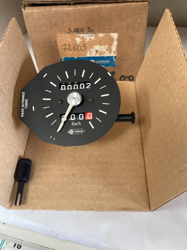 Compteur neuf Veglia SIMCA 1100 LesAnciennes.com