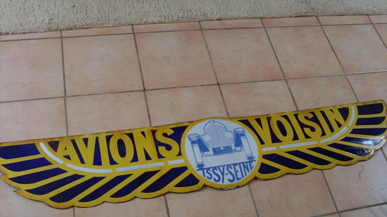 PLAQUE EMAILLEE / AVIONS VOISIN LesAnciennes.com