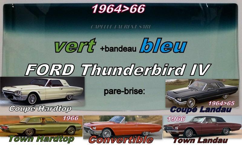 FORD THUNDERBIRD PARE BRISE NEUF LesAnciennes.com