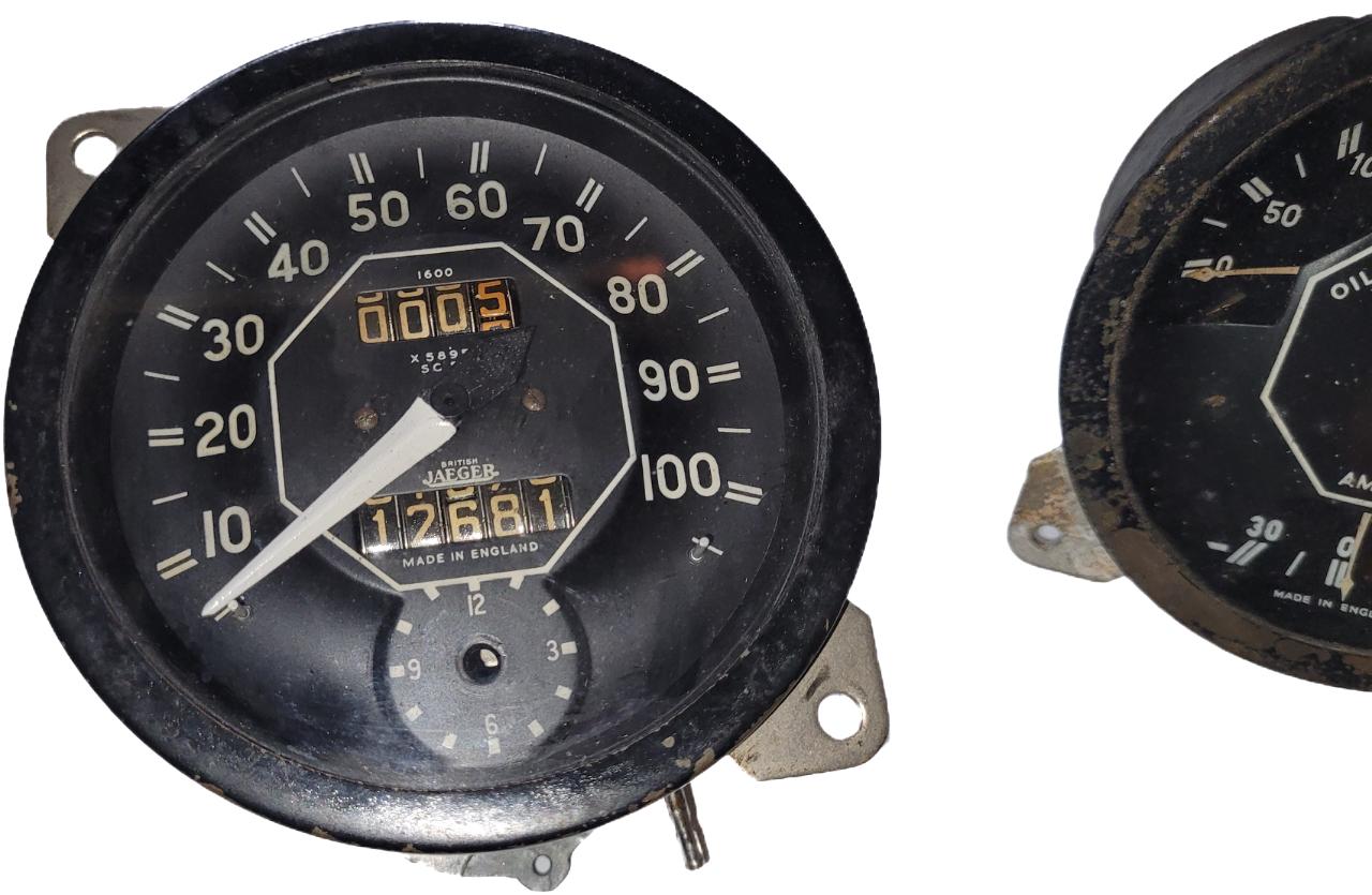 COMPTE VITESSE & INSTRUMENTS MG TF 1250 1500 YB LesAnciennes.com