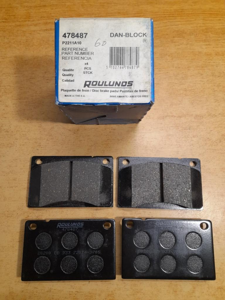 Plaquettes de Frein Avant Volvo Amazon 142 144n LesAnciennes.com