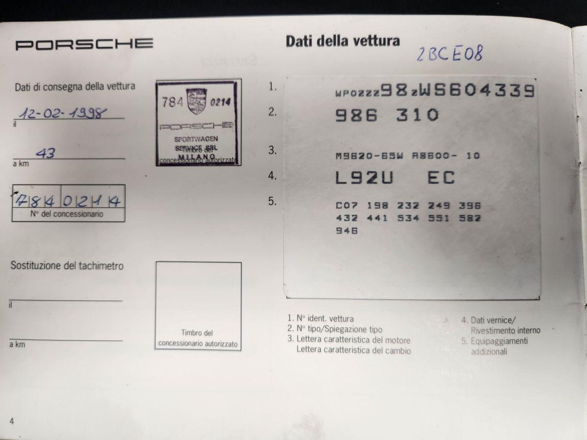 PORSCHE Porsche Boxster 986 2.5L TIPTRONIC - 1998 LesAnciennes.com