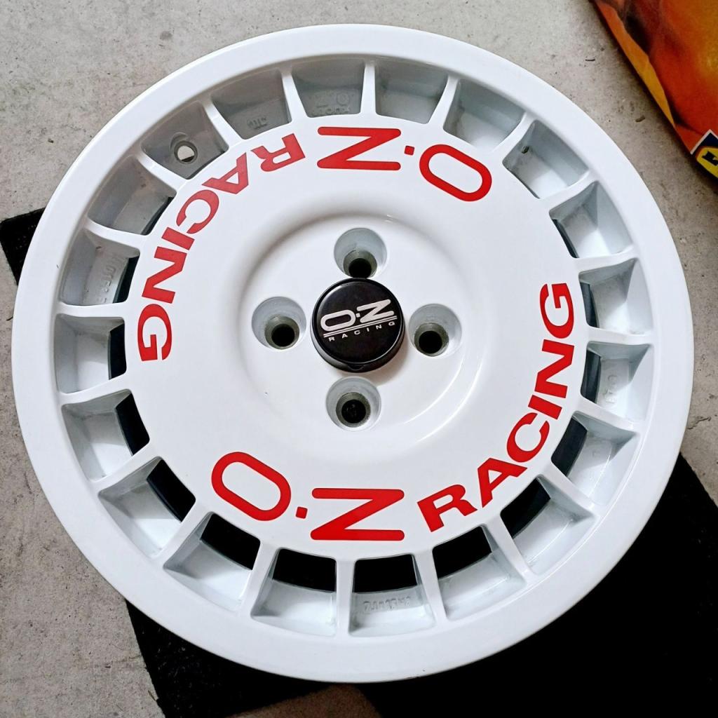 JEU DE JANTES OPEL OZ RACING RALLY 15P LesAnciennes.com