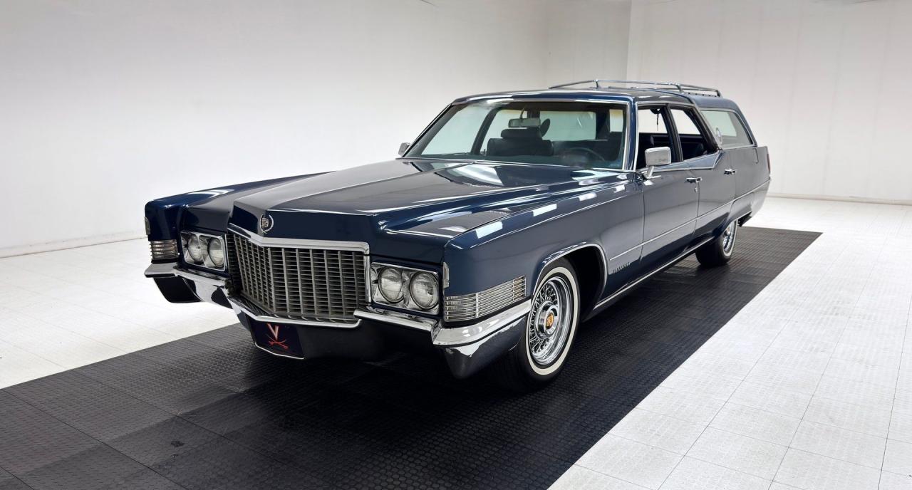 1970 Cadillac Fleetwood Brougham Astro Estate Wagon LesAnciennes.com