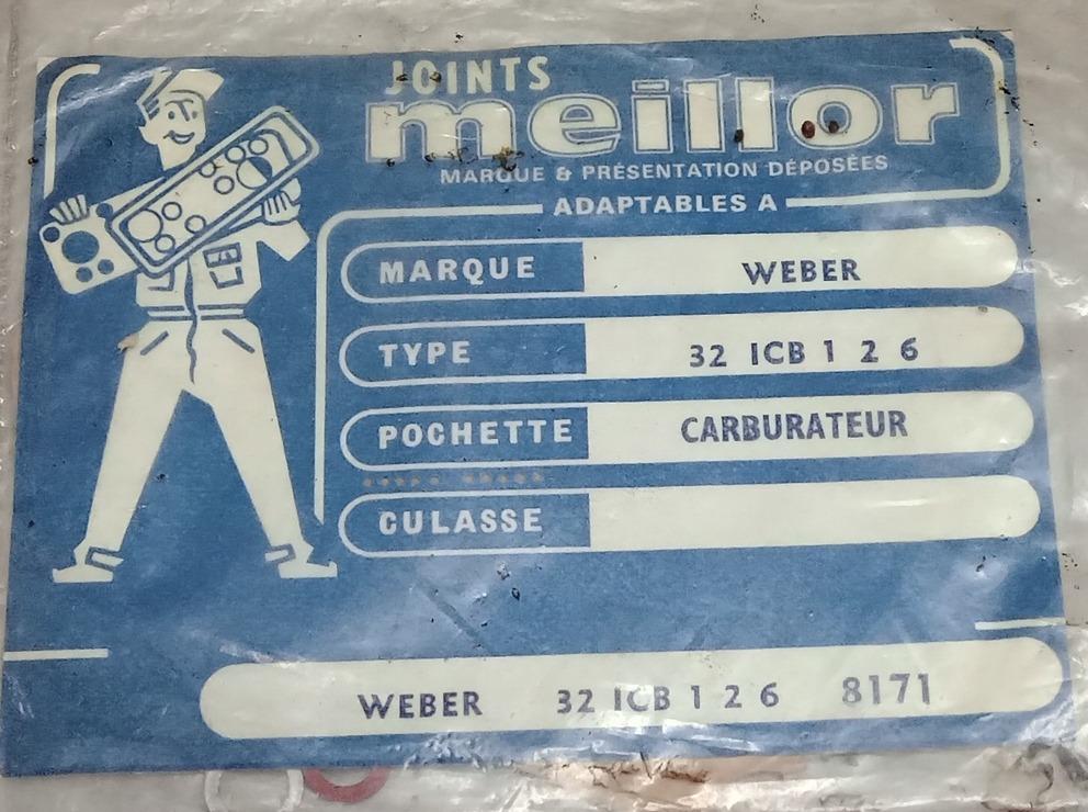 Carburateur Weber 32 ICB 1/2/6 LesAnciennes.com