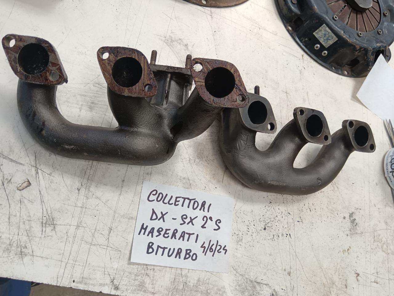 Collecteurs d'échappement Maserati Biturbo série 2 LesAnciennes.com