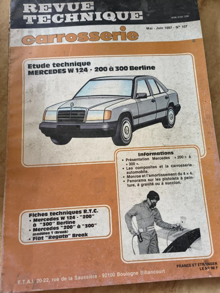 RTA carrosserie mercedes W124 LesAnciennes.com