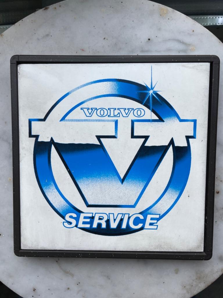Plaque Enseigne Volvo, déco garage voiture, décoration