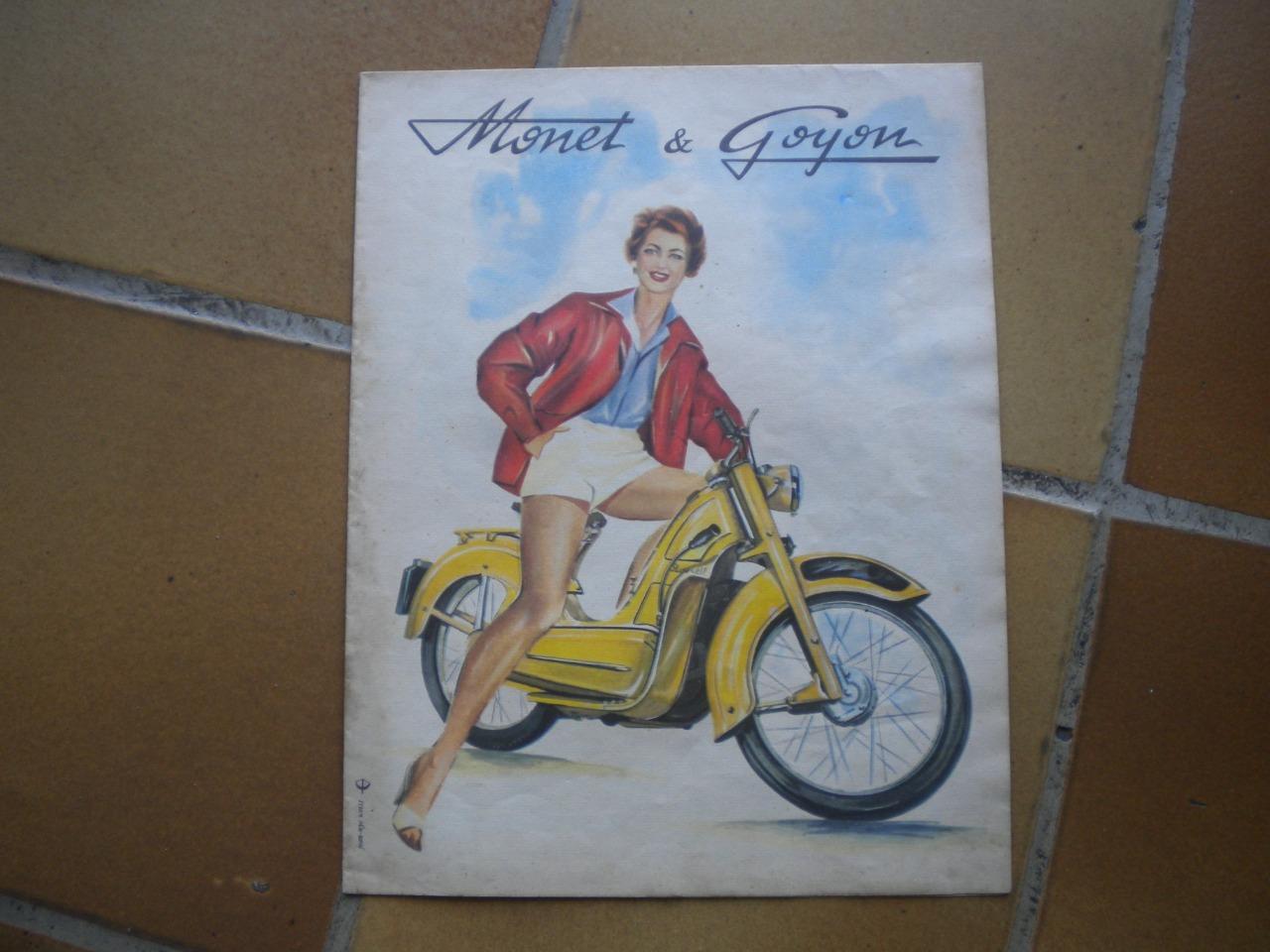 Monet Goyon gamme 1954 belle publicité époque LesAnciennes.com