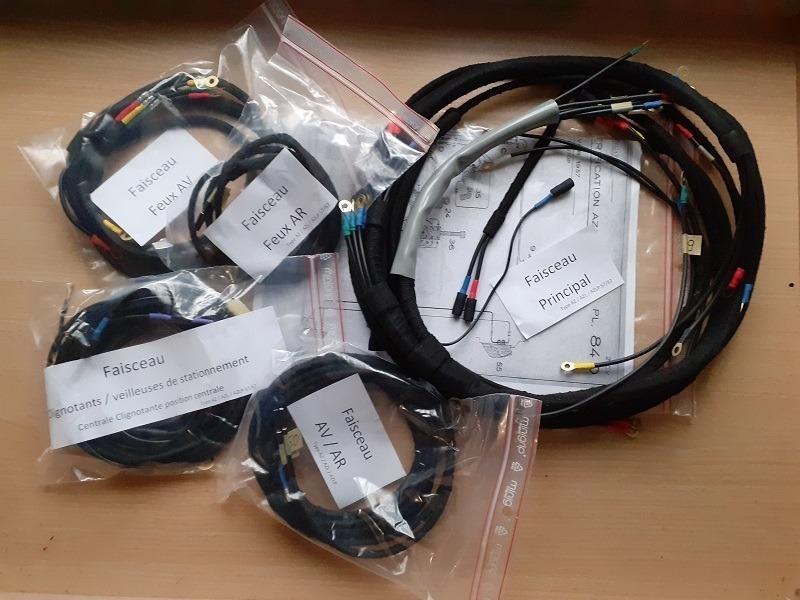 Faisceau électrique CITROEN 2CV AZL LesAnciennes.com