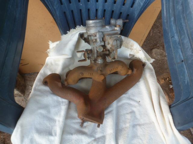 SIMCA Ariane et ARONDE:Carbu + admission et echa LesAnciennes.com