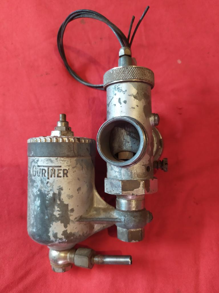 Carburateur Gurtner M25D pour 350 / 500 années 30 LesAnciennes.com