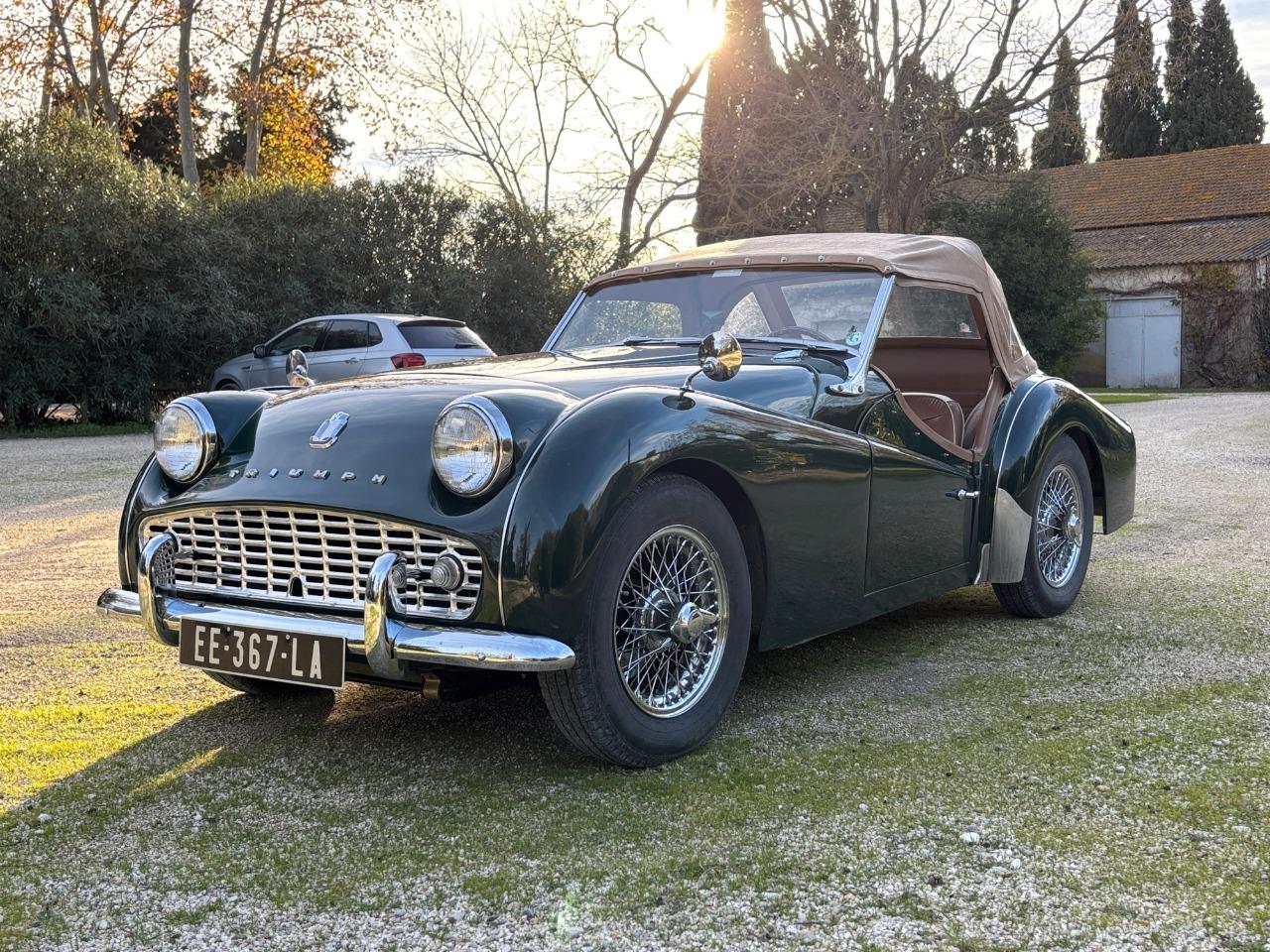 TRIUMPH TR3A 1961 - 1961 LesAnciennes.com