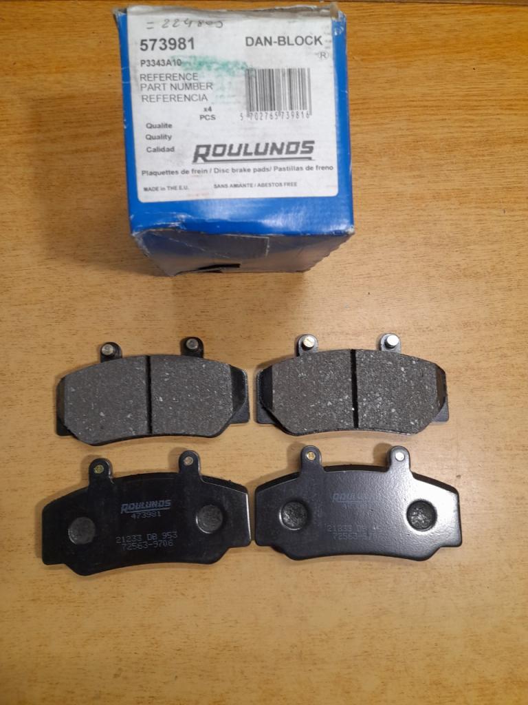 Plaquettes de frein Avant Volvo 740 760 780 LesAnciennes.com