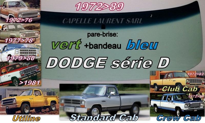 Pare brise DODGE RAM LesAnciennes.com