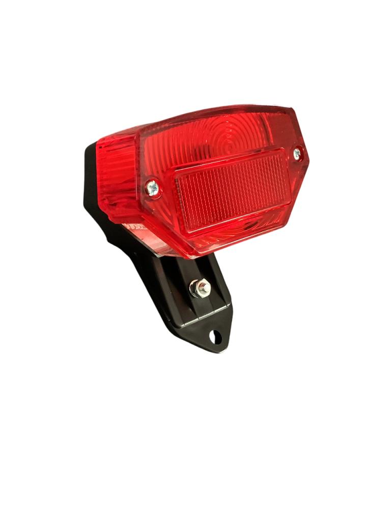 Feu arrière MBK 51 avec support de plaque LesAnciennes.com