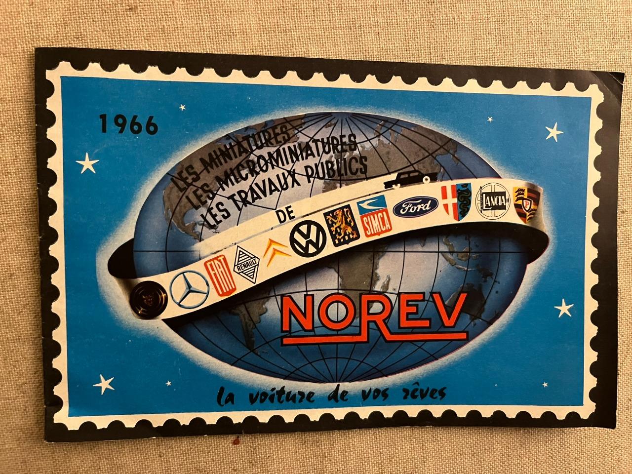 Catalogue miniatures Norev 1/43° 1966 LesAnciennes.com