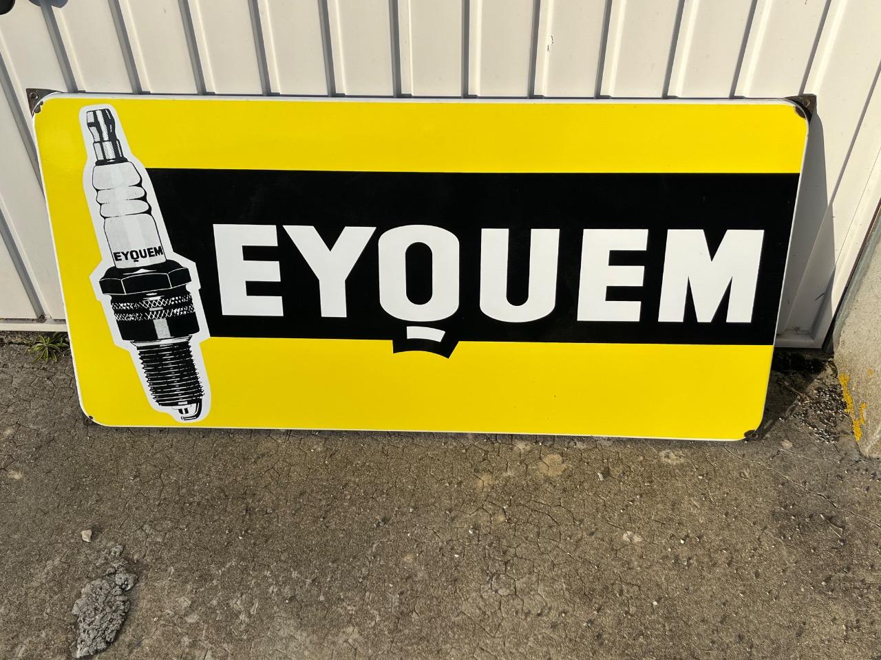 Plaque émaillée Eyquem LesAnciennes.com