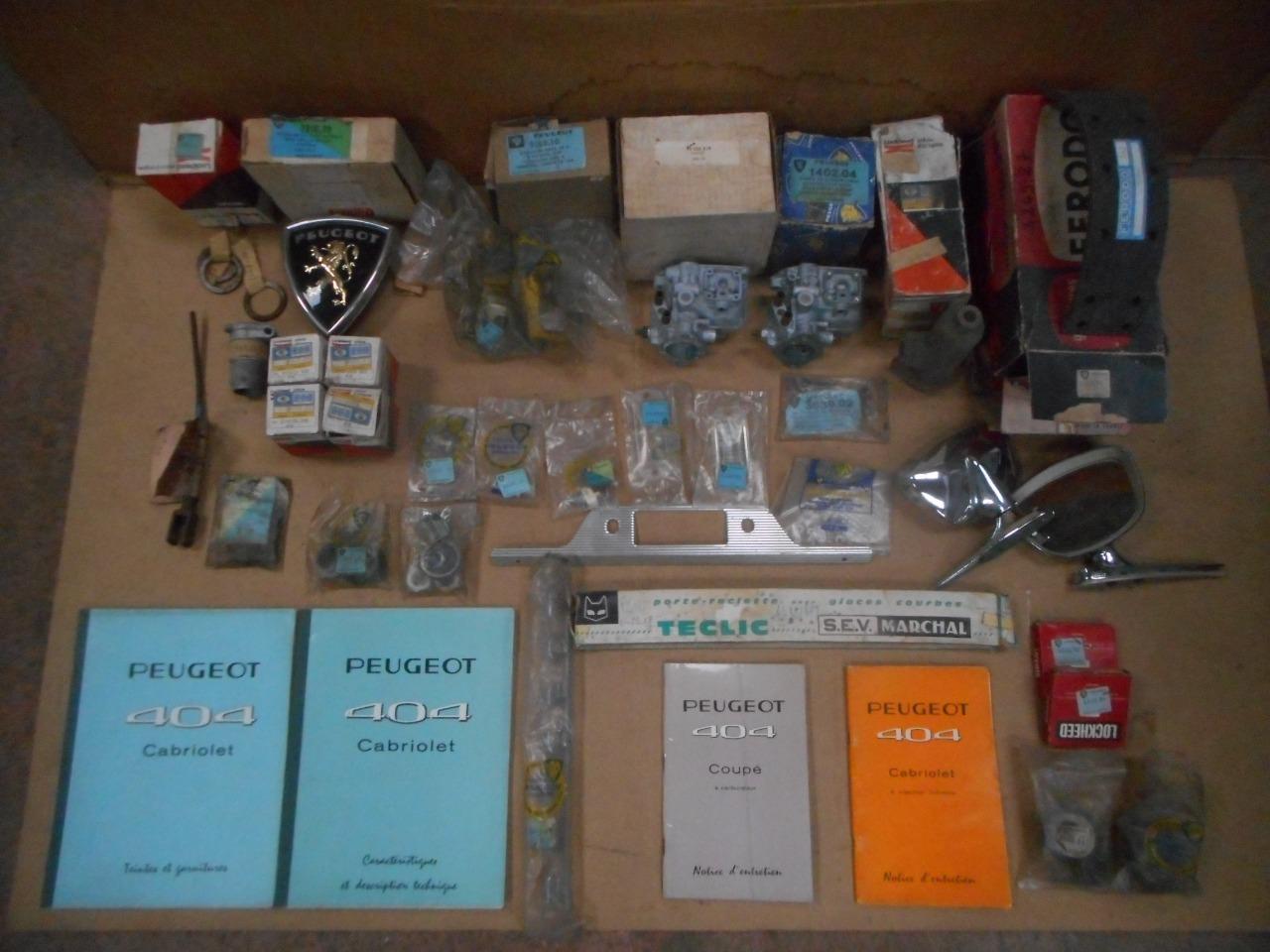 Pièces neuves pour PEUGEOT 404 LesAnciennes.com