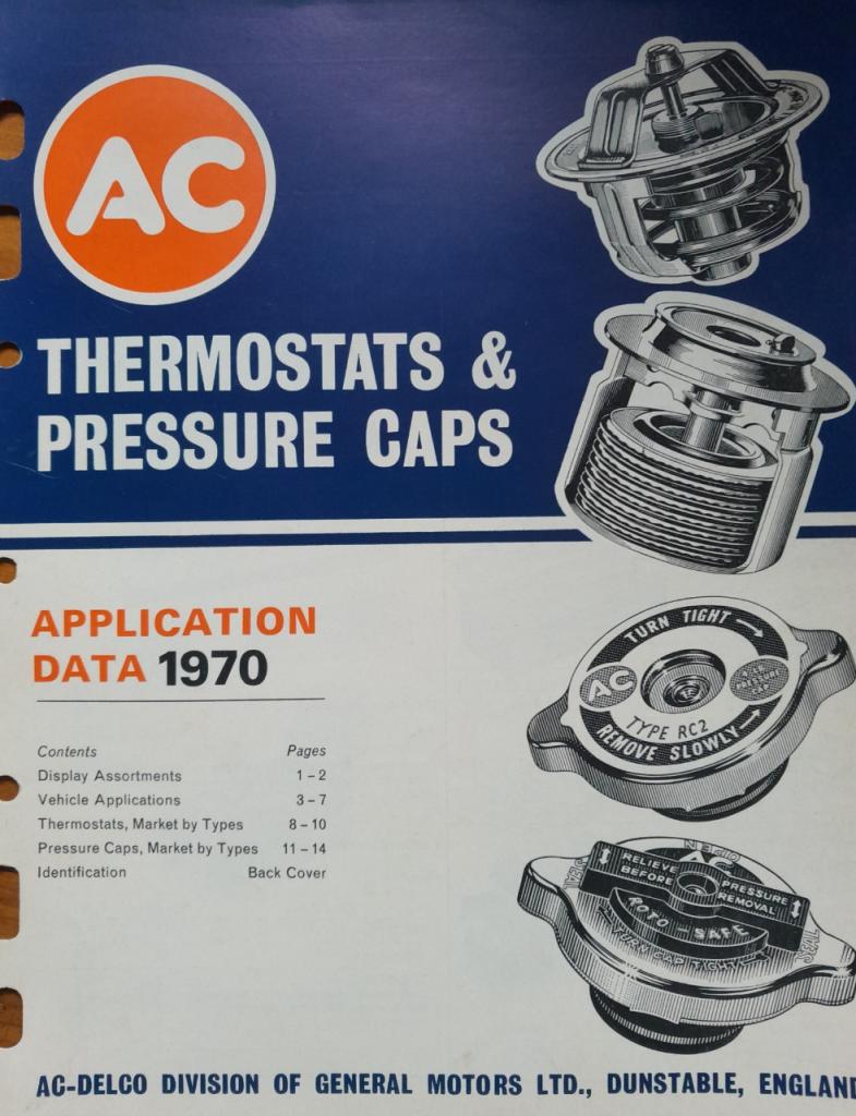 AC 4x catalogues 1970 -1973 LesAnciennes.com