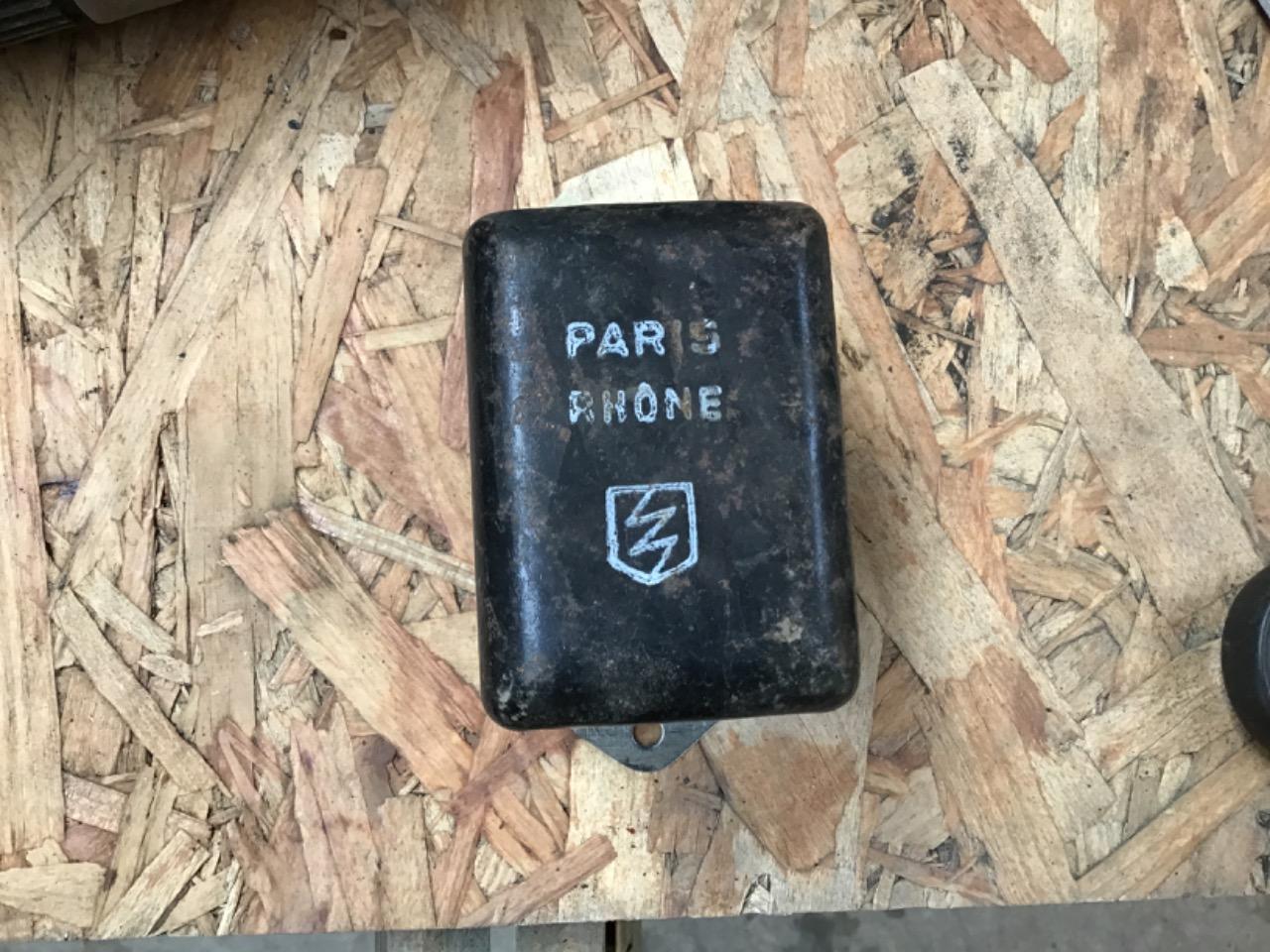 CONJONCTEUR DIJONCTEUR DYNAMO 24V PARIS RHÔNE LesAnciennes.com