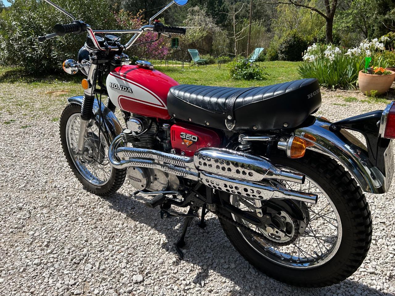 HONDA CL 350 K4 - 1972 LesAnciennes.com