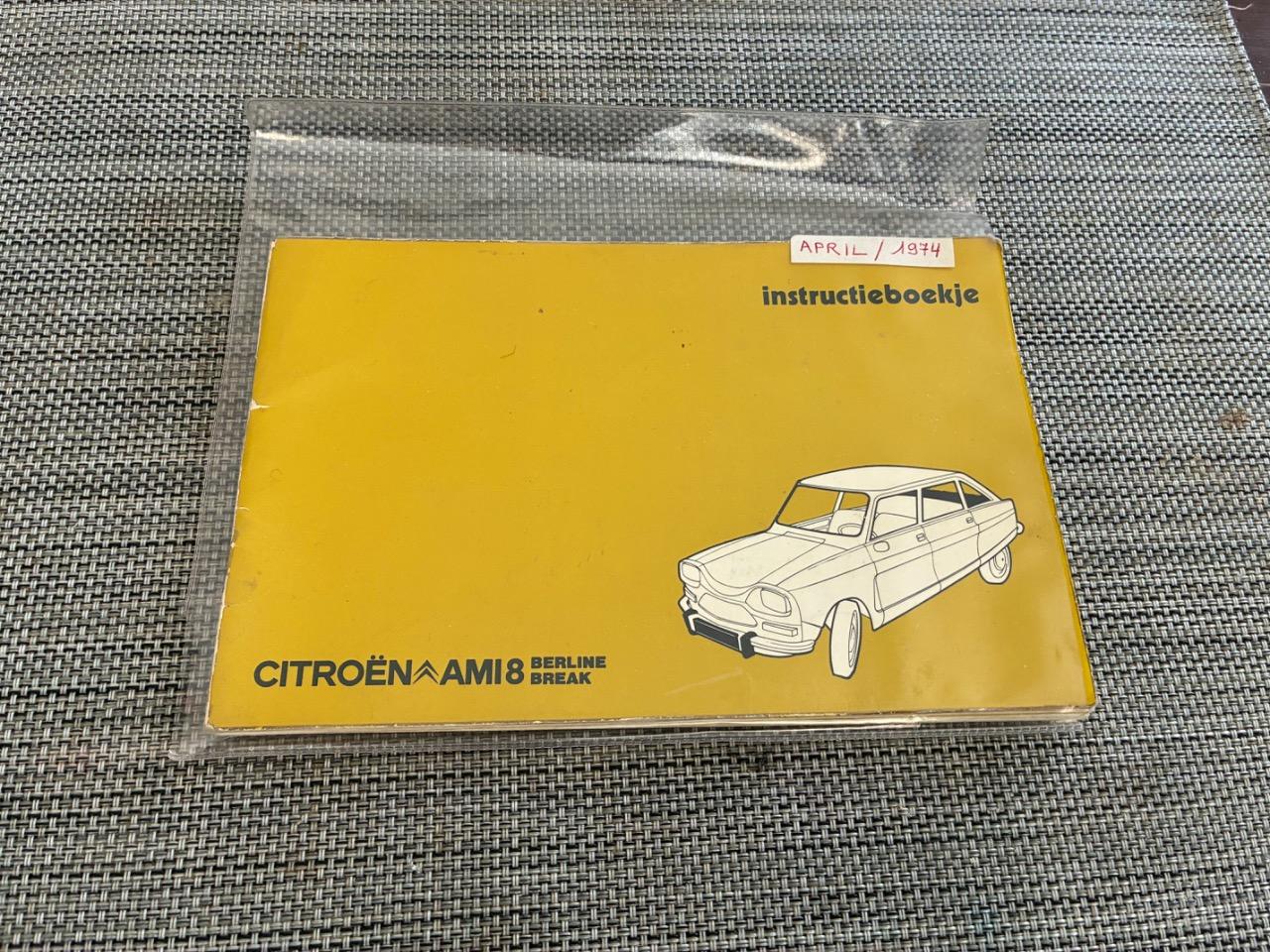 Notice mode d’emploi CITROEN Ami 8 NL LesAnciennes.com