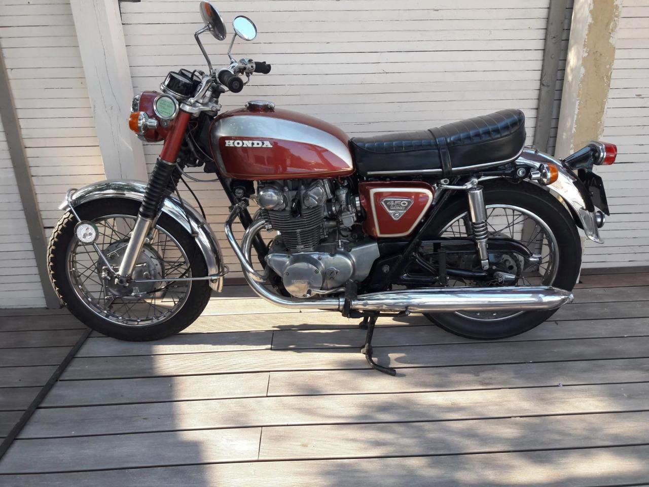 HONDA CB 450 - 1970 LesAnciennes.com