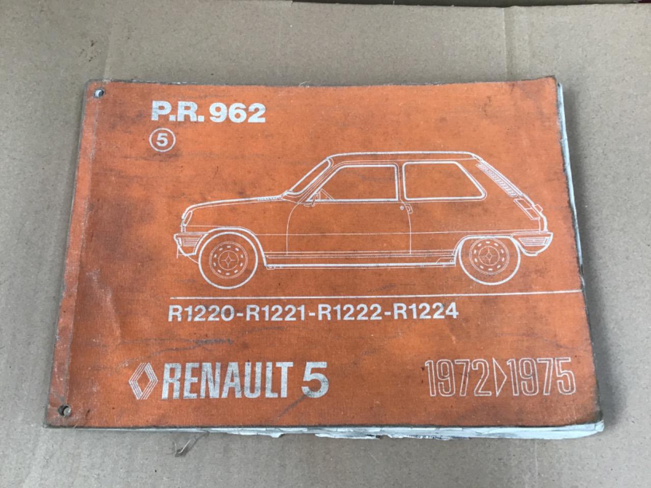 CATALOGUE PIÈCES DE RECHANGE RENAULT 5 LesAnciennes.com