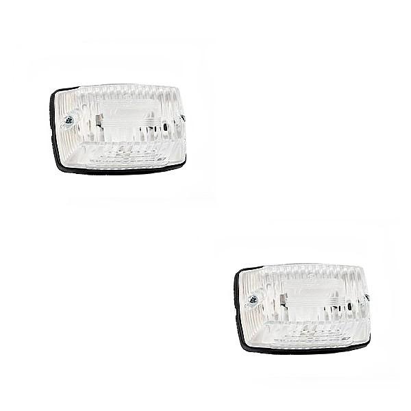 Jeu de 2 feux avant de position cristal LesAnciennes.com