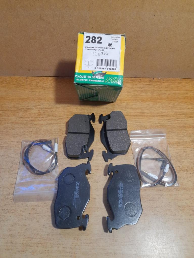 Plaquettes de frein avant Citroën AX C15 LesAnciennes.com