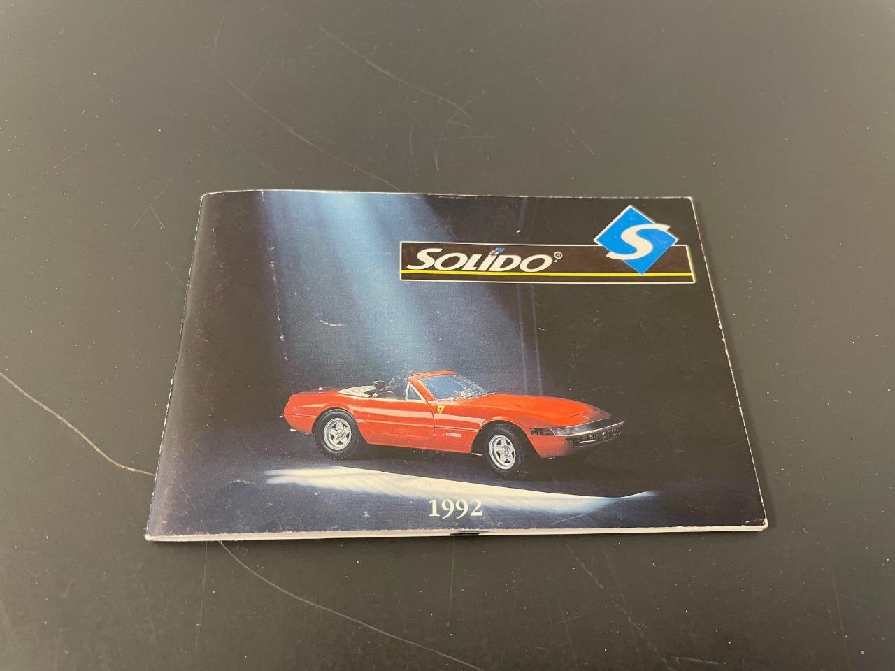 neige -belle  Catalogue SOLIDO 1992 à vendre