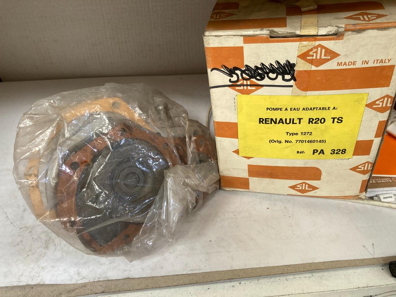 Pompe à eau neuve RENAULT 20 (R20) TS LesAnciennes.com