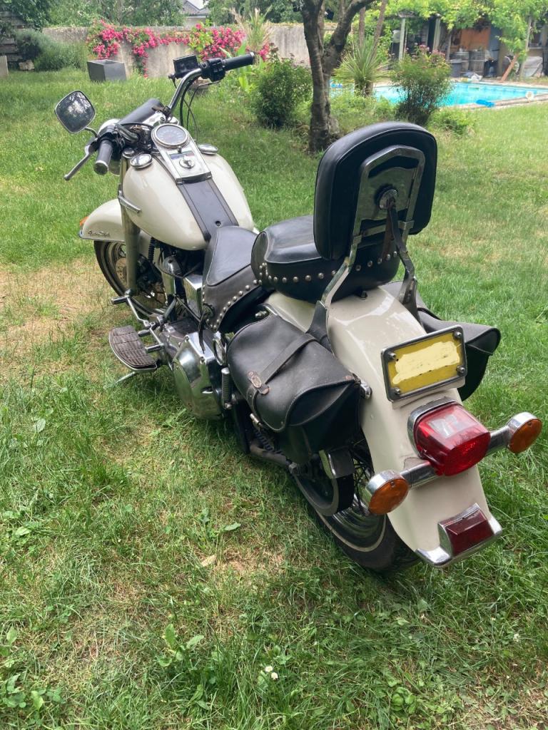 HARLEY DAVIDSON Heritage Softail FXS TL - 1990 LesAnciennes.com