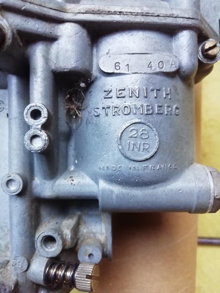 Carburateur Zenith Stromberg CITROEN HY LesAnciennes.com