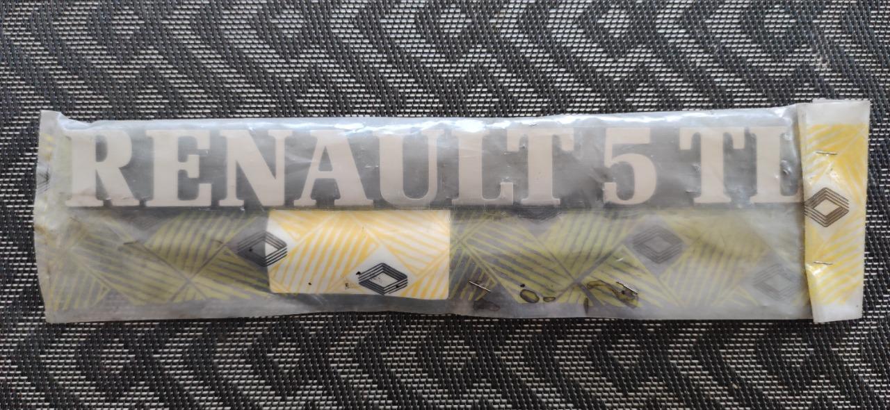 Monogramme RENAULT Super 5 TL LesAnciennes.com