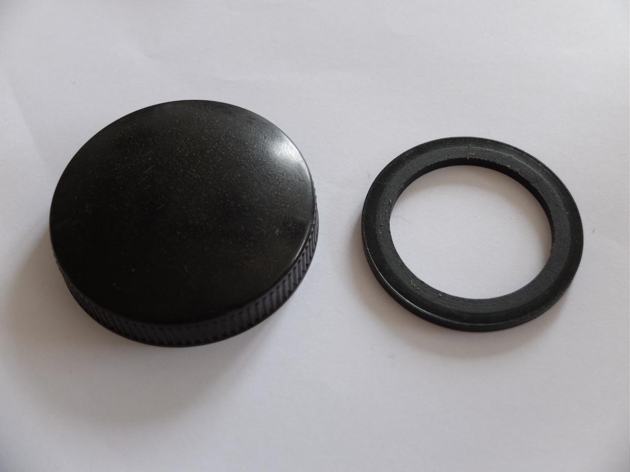 Bouchon de radiateur avec joint, en bakélite LesAnciennes.com