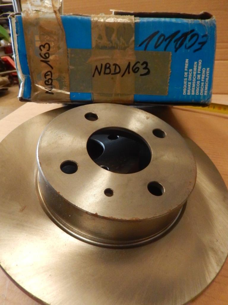 2 Disques de frein neufs NISSAN Cherry ALFA 33 LesAnciennes.com