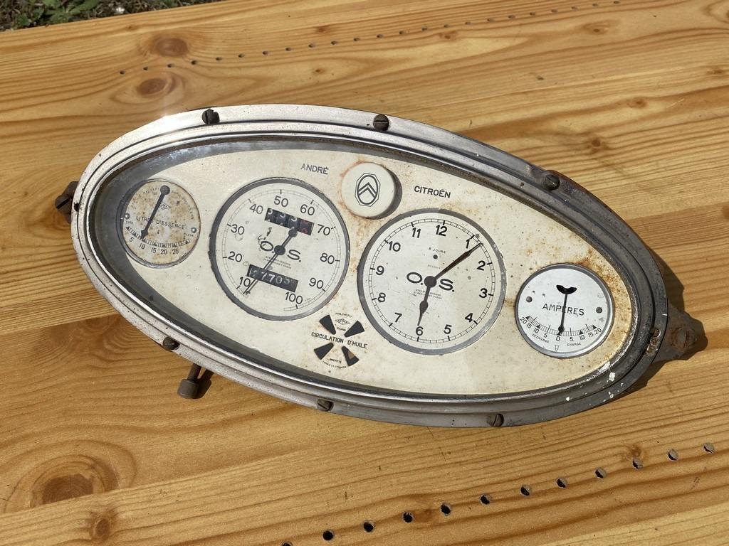 Tableau de bord CITROEN B14 et AC4 LesAnciennes.com