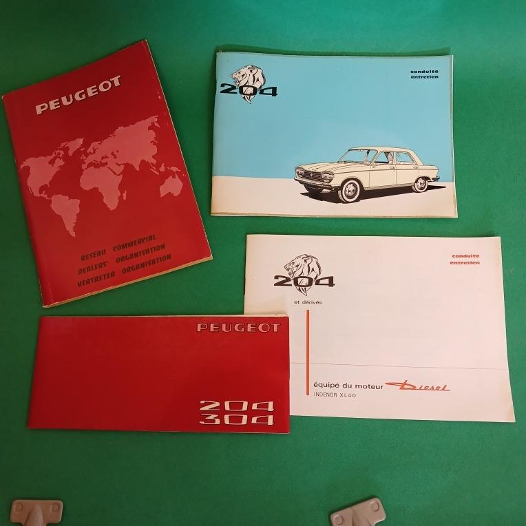 Notice technique Peugeot 204/304 LesAnciennes.com